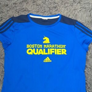 Sz small Adidas Boston Marathon Qualifier tech tee